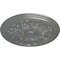 Ekena Millwork Damon Ceiling Medallion (Fits Canopies up to 3 3/8"), Hand-Painted Silver, 20"OD x 1 1/2"P CM20DASLS - alternate 4